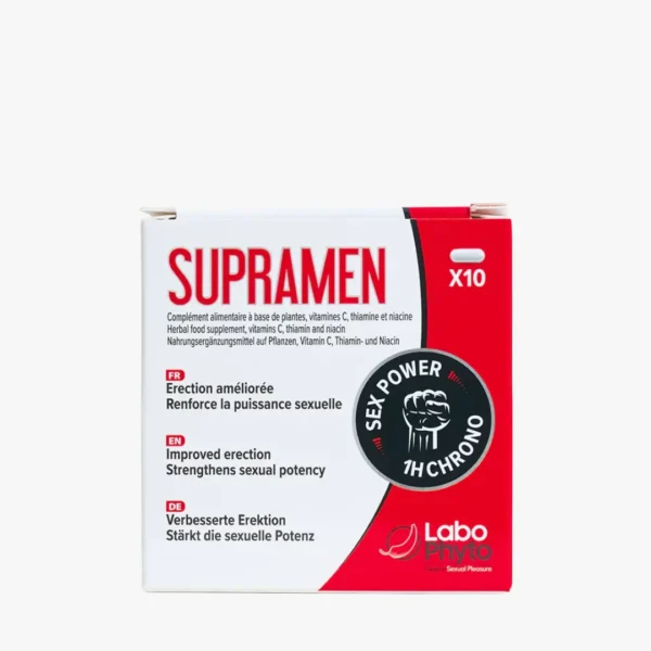 Supramen : stimulant puissant pour l'érection et la performance.