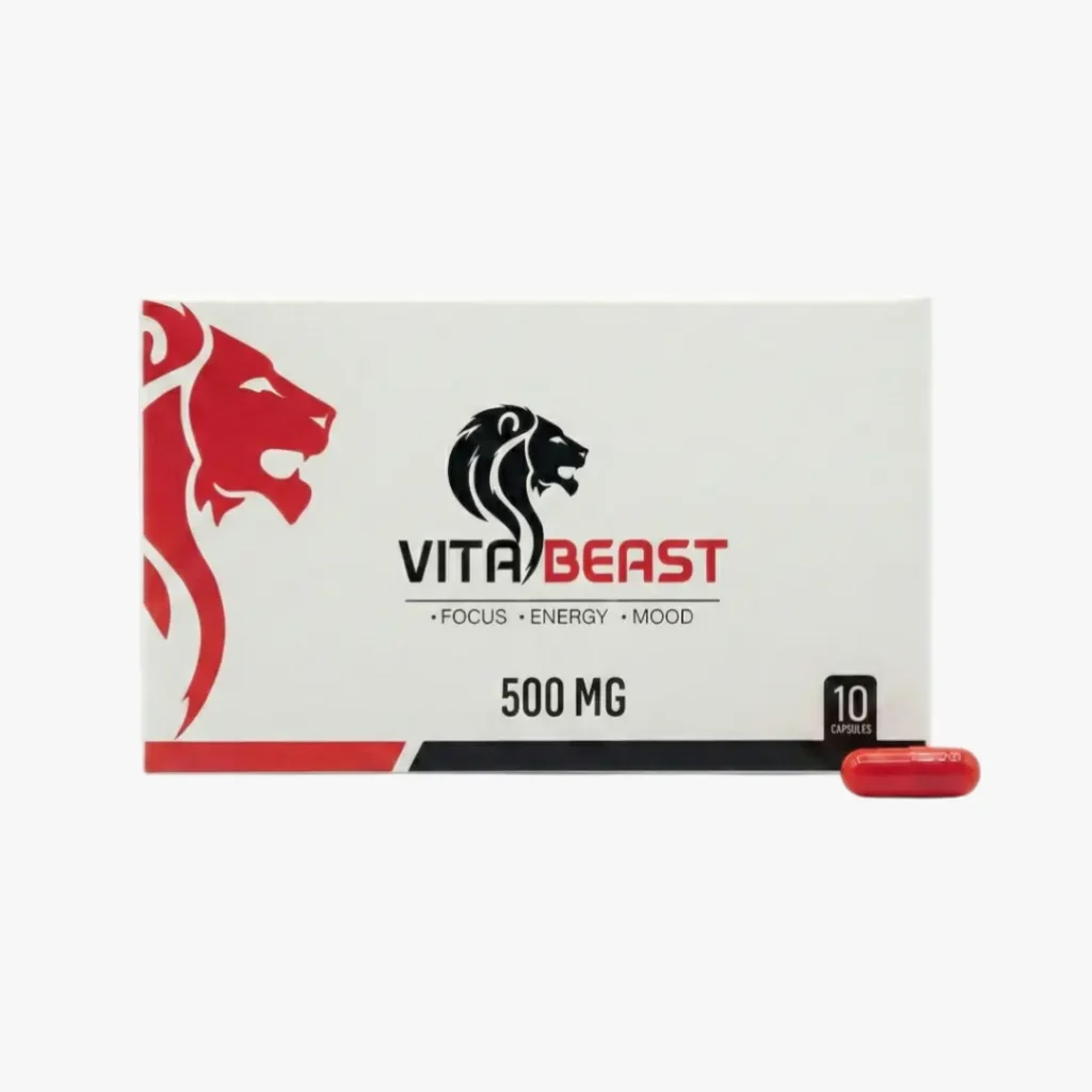 Vitabeast Ultra Puissant Rouge : stimulant sexuel naturel pour booster la libido.